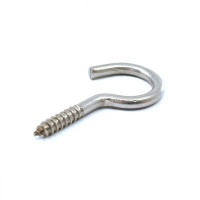 Hák nerezový s vrutom 60x4,8mm A2