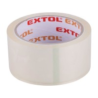 Lepiaca páska transparentná 40m/48mm Extol Premium Lepiaca páska transparentná 40m/48mm Extol Premium