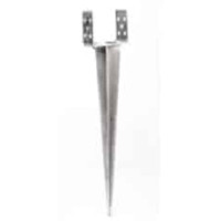 Natĺkací špic do zeme nastavitelná šírka 60-160x730mm Zn