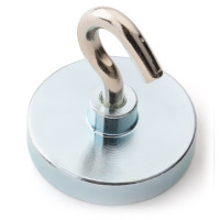 Magnet neodymový M5 s hákom 32mm sila 41kg