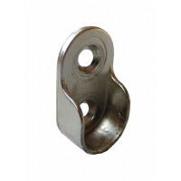Držiak šatníkovej tyče 15x30mm Ms Držiak šatníkovej tyče 15x30mm Ms