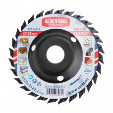 Kotúč pílový a brúsny Extol Premium 125x3x22,2