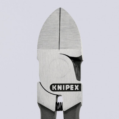 Bočné cvikacie kliešte na umelú hmotu s máčanými rukoväťami 160mm Knipex