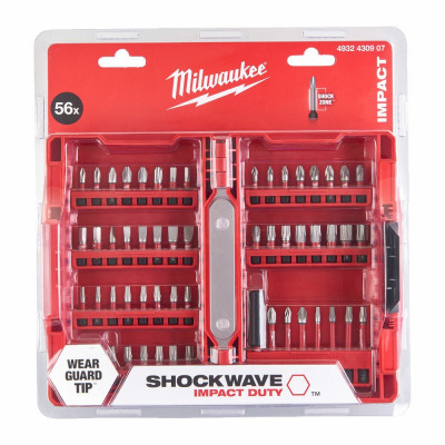 Sada bitov 56 dielna Shockwave Impact Duty Milwaukee