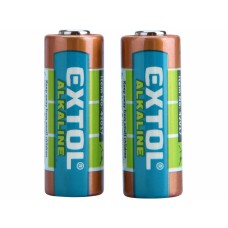 Batéria alkalická 1,5V typ 23A Extol 2ks/bal
