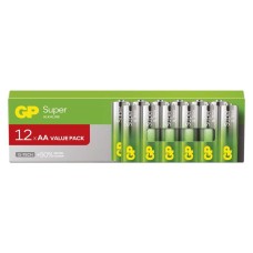 Batéria alkalická SUPER AA 1,5V LF6 B0124T GP 12ks Batéria alkalická SUPER AA 1,5V LF6 B0124T GP 12ks