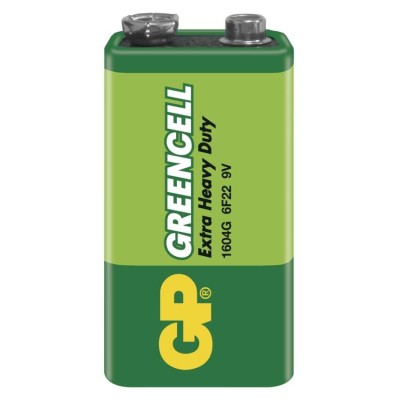 Batéria zinková 9V Greencell