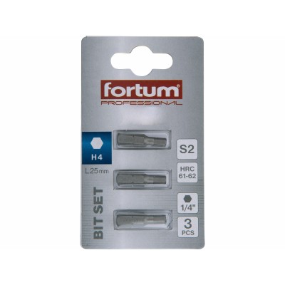Bit imbusový H4x25mm Fortum