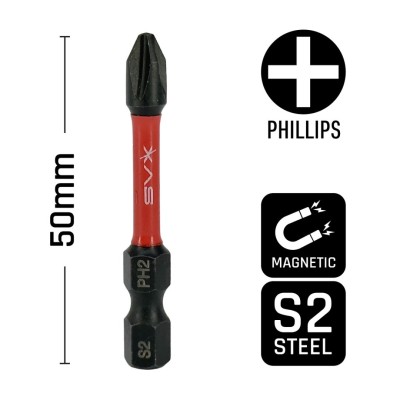 Bit predĺžený PH2 50mm SVXtools