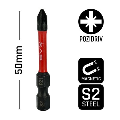Bit predĺžený PZ1 50mm SVXtools