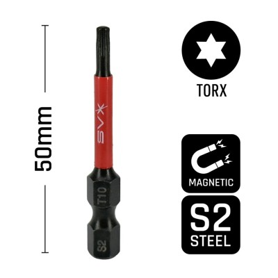 Bit predĺžený TX10 50mm SVXtools