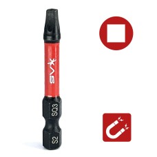 Bit predĺžený SQ3 50mm SVXtools Bit predĺžený SQ3 50mm SVXtools