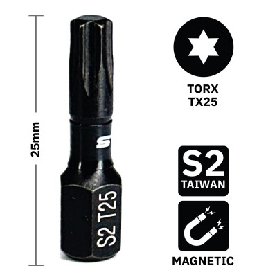 Bit magnetický TX25 25mm SVXtools