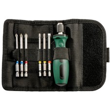 Sada bitov 7-dielna Roll-Wrap Metabo
