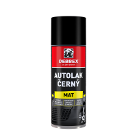 Sprej autolak čierny matný RAL9005 400ml Den Braven Sprej autolak čierny matný RAL9005 400ml Den Braven
