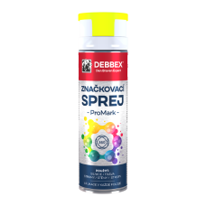 Sprej značkovací fluorescenčný žltý 500ml PRO MARK Debbex