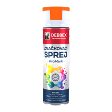 Sprej značkovací fluorescenčný oranžový 500ml PRO MARK Debbex