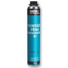 Montážna PUR pena trubičková ohňovzdorná 750 ml MasterSil