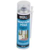 Montážna PUR pena PU 500ml MasterSil Montážna PUR pena PU 500ml MasterSil