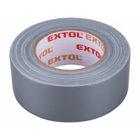 Lepiaca páska textilná sivá 50mmx50m Extol Premium Lepiaca páska textilná sivá 50mmx50m Extol Premium