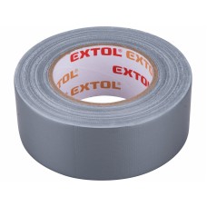 Lepiaca páska textilná sivá 50mmx50m Extol Premium
