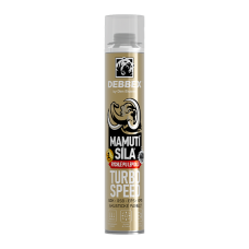 Montážne PU lepidlo penové pištoľové 60sekúnd 750ml Turbo Speed Mamut