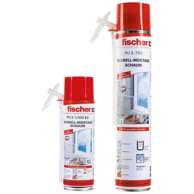 Montážna PUR pena B3 PU 750ml Fischer