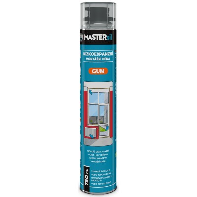 Montážna pena 750 ml nízkoexpanzná GUN Mastersil