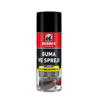 Tekutá guma v spreji čierna 400ml Debbex