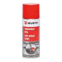 Zinkový sprej svetlý 400ml Wurth Zinkový sprej svetlý 400ml Wurth
