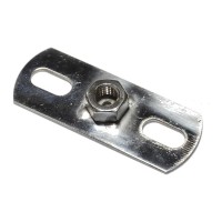 Doska s maticou nerezová M10 80x30x2,0mm A2 Doska s maticou nerezová M10 80x30x2,0mm A2