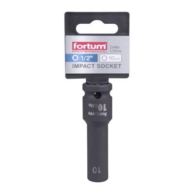 Hlavica 1/2 10mm CrMo Fortum