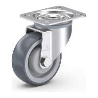 Koliesko otočné na platničke z polyamidu 423 PUB-G080 p 200kg Koliesko otočné na platničke z polyamidu 423 PUB-G080 p 200kg