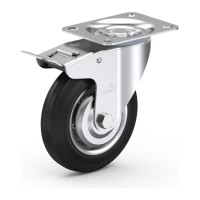 Koliesko otočné s brzdou 521F XD-V125C z - DM Koliesko otočné s brzdou 521F XD-V125C z - DM