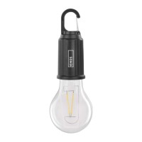Led svietidlo nabíjacie - zavesiteľná žiarovka s karabínou 90lm P4719 Emos