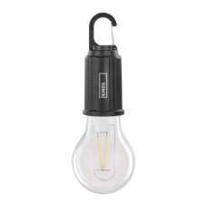 Led svietidlo nabíjacie - zavesiteľná žiarovka s karabínou 90lm P4719 Emos