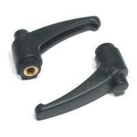 Páčka račňová prestavovacia s maticou M5 45mm PA KLH3M Zn