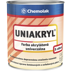Farba na povrchovú úpravu ciest pri dopravnom značení S 2822/0100 0,75l