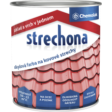 Farba na strechu hnedá Strechona 0840 9l 10kg