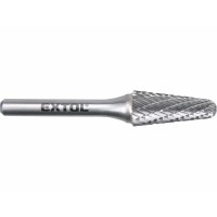 Fréza karbidová kónická pologuľaté čelo 12mm Extol 8703785 Fréza karbidová kónická pologuľaté čelo 12mm Extol 8703785