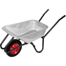 Fúrik stavebný s plným kolesom korba 100 litrov 400mm 160kg bantam Premium Fortis Black