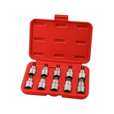 Hlavice nástrčné 1/2" HEX 3-17mm 10-dielna sada Extol Premium