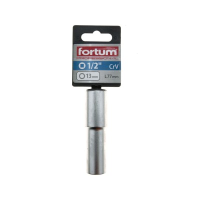 Hlavica predĺžená 1/2 13mm Fortum