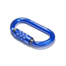 Bezpečnostná karabina oválna 111x60mm AL zliatina SGM7108TH