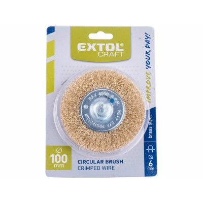 Kefa so stopkou vlnitá 100mm Extol