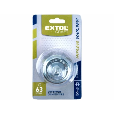 Kefa so stopkou vlnitá 63mm Extol
