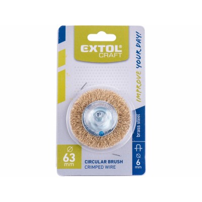Kefa so stopkou vlnitá 63mm Extol