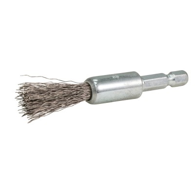 Kefa so stopkou vlnitá štetcovitá nerezová 1/4" mm Makita D-76657