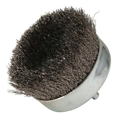 Kefa so stopkou vlnitá miskovitá nerezová 1/4" 80mm Makita D-76598