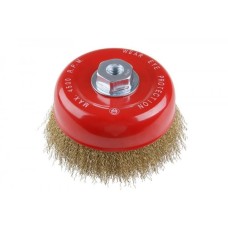 Kefa hrnčeková vlnitá mosadzná 0,3mm 150mm Festa 21906
